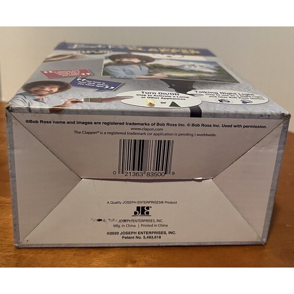 Bob Ross Talking Clapper Sound Activated Switch Clap x3 for Bob Night Light! - Picture 6 of 6